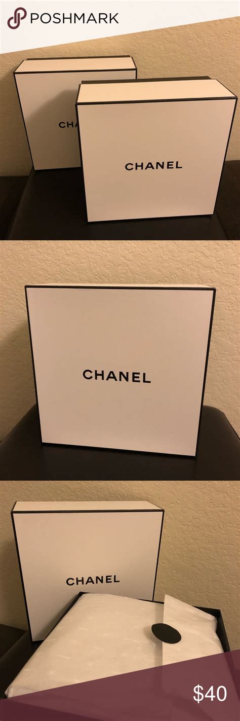 chanel gift box for sale|Chanel empty boxes.